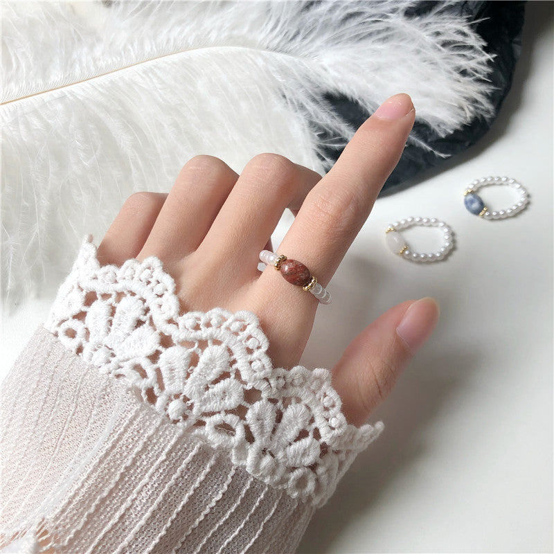 Vintage Perlen Ring