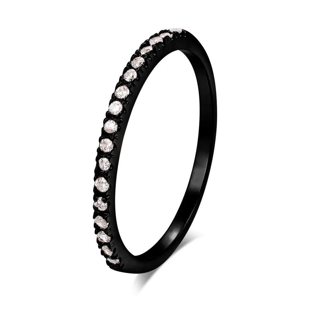Zirkonia-Ring 2 mm – zart, romantisch & funkelnd für Alltag oder Anlass