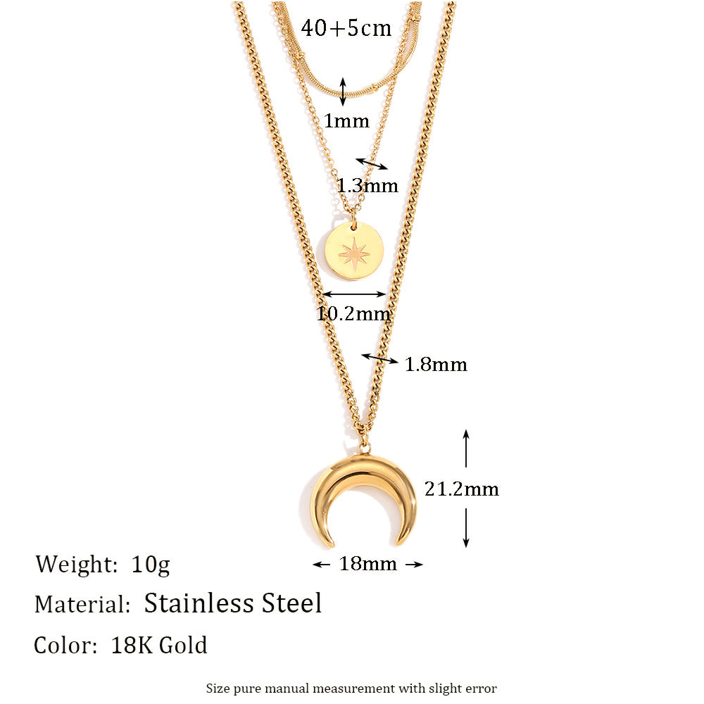Mond & Stern Schmuck – Layering Kette oder Armband