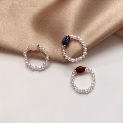 Vintage Perlen Ring