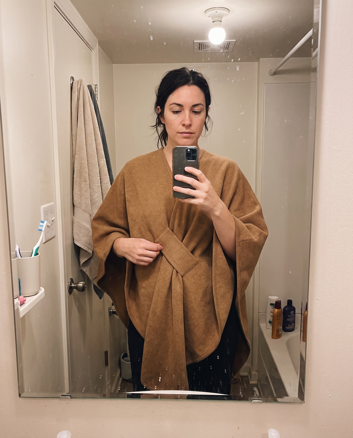 Poncho v2 UGC Bad-Spiegel Camel