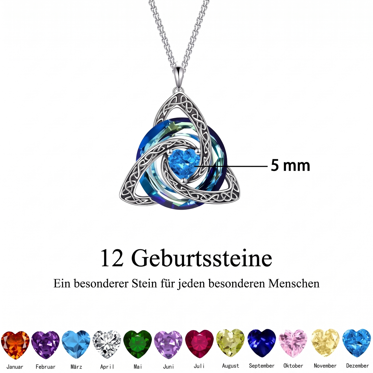 12 Geburtssteine Übersicht